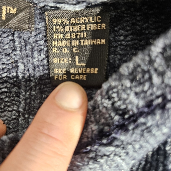 Vintage Acrylic Sweater - Picture 2 of 4